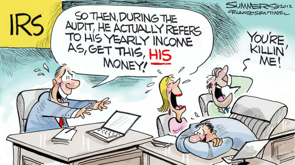 income tax return comics