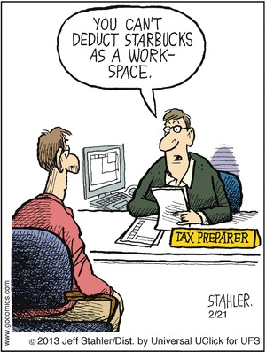 income tax return comics