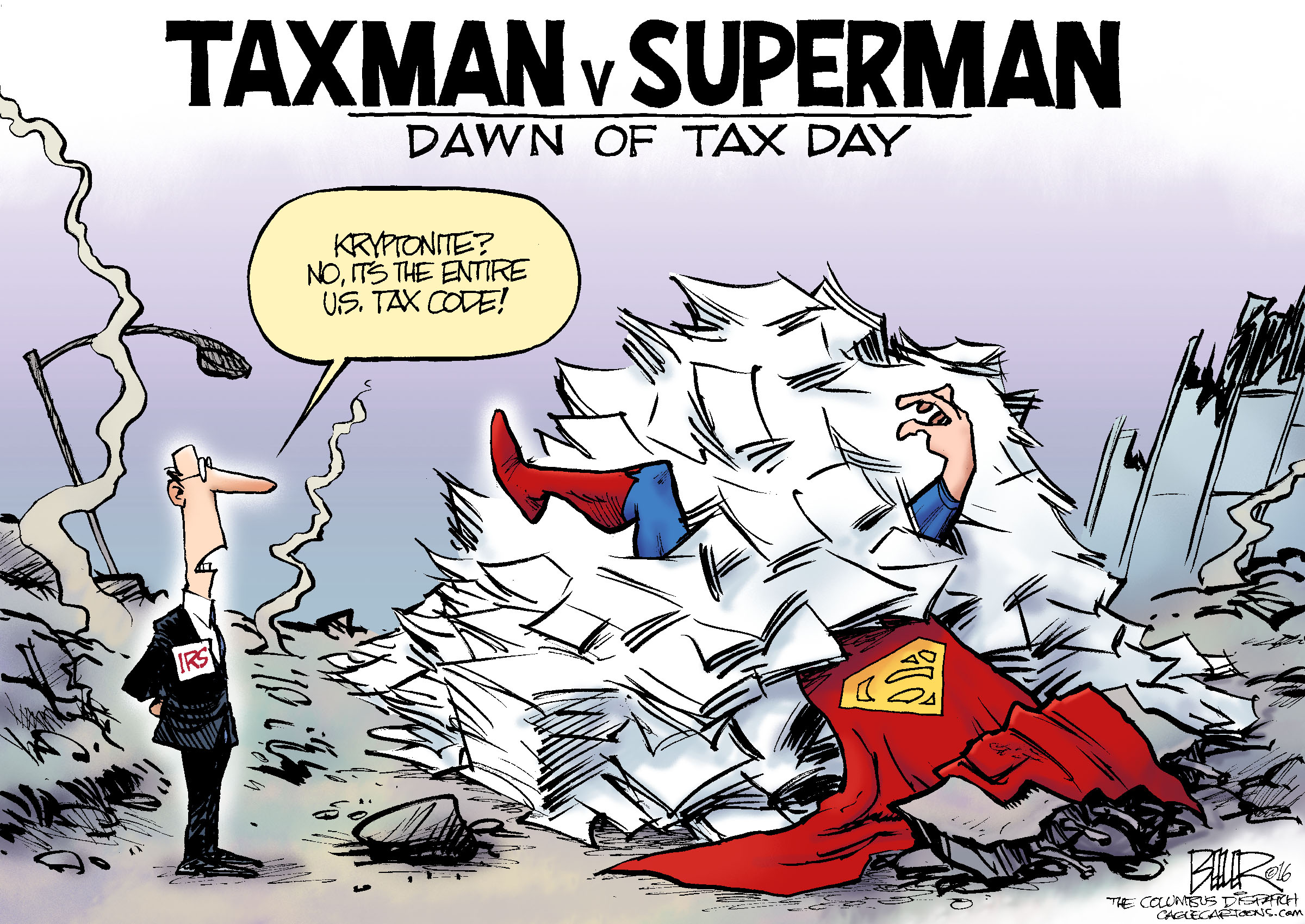 income tax return comics